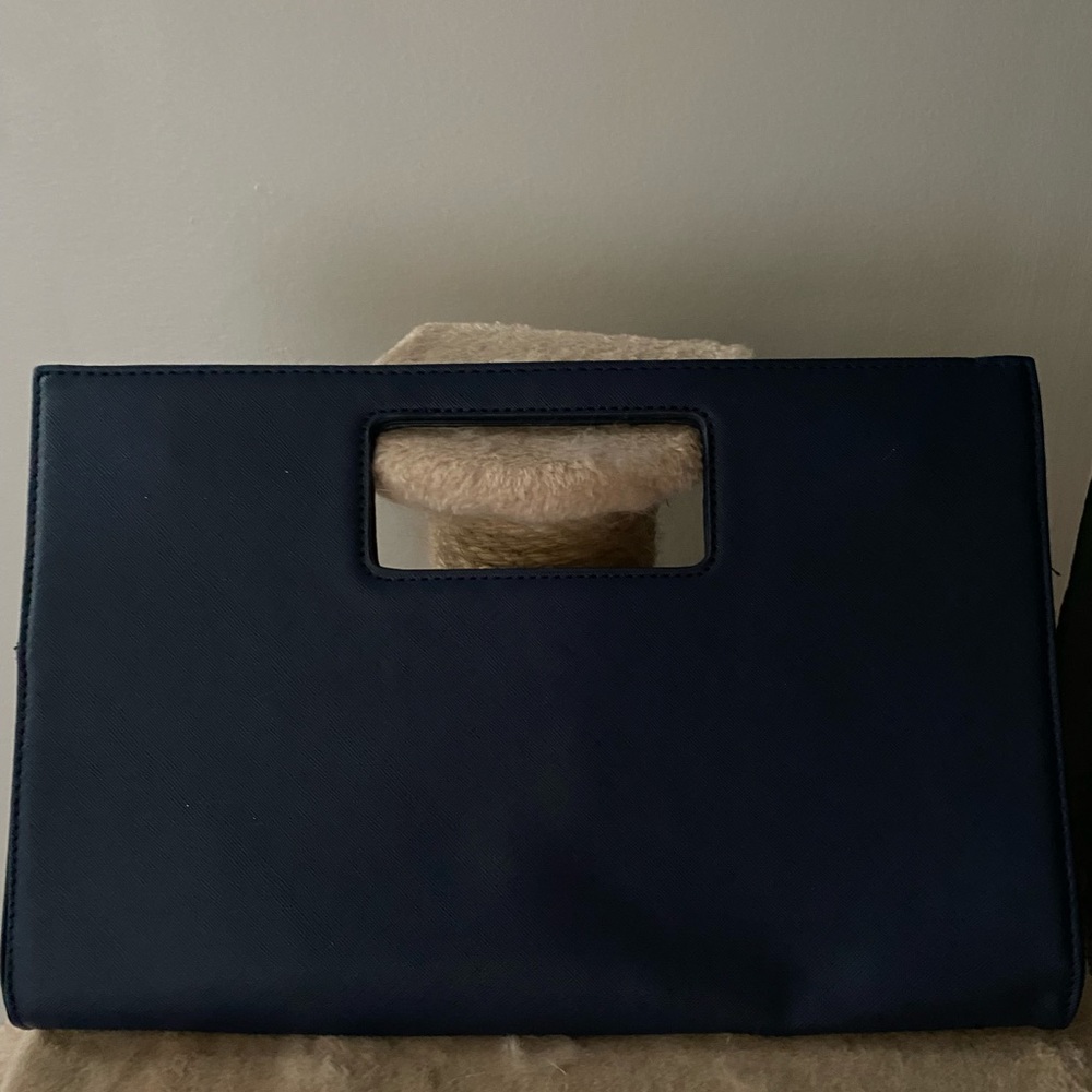 Navy Blue Clutch